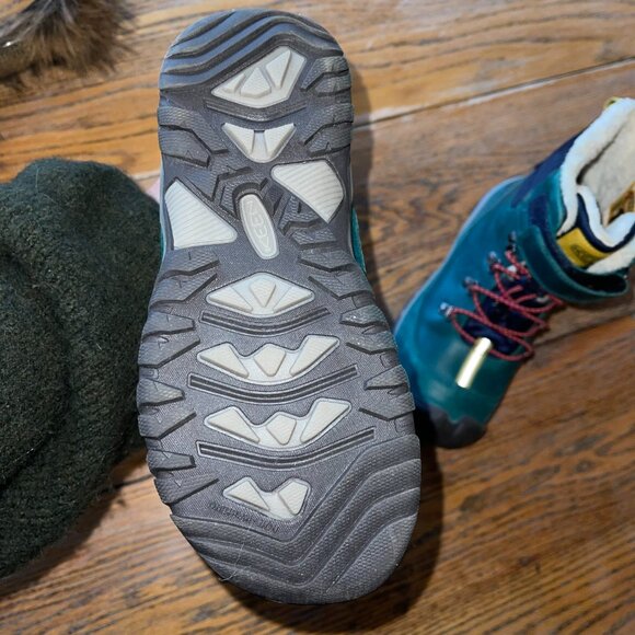 KEEN  Kanibou Wp leather ankle boot/fleece lined/New without box/tags/ 2 - Picture 6 of 8